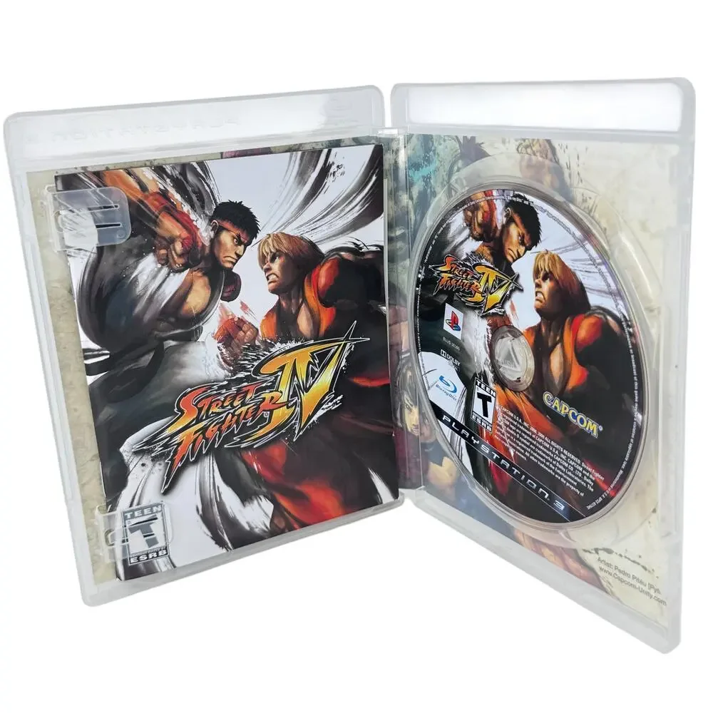 PlayStation 3‎ Street Fighter IV Video Game Blue-ray Disc BLUS-30265 By Capcom